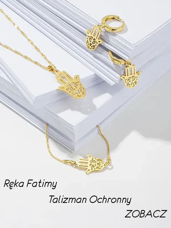 Biżuteria z ręką fatimy Biżuteria BeeZuu